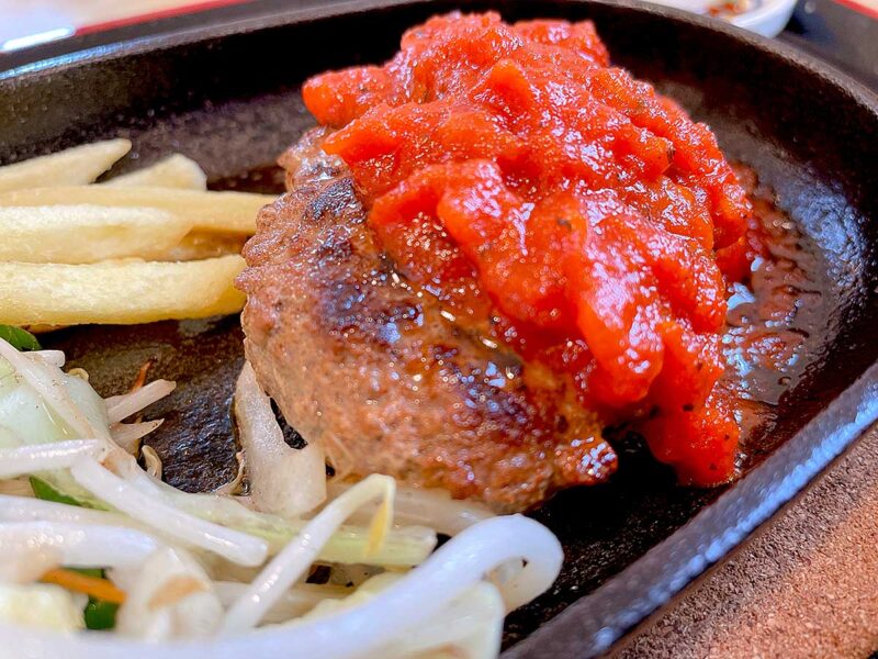 【小麦アレルギー対応】つなぎゼロ！ビーフ100％の手作りハンバーグが食べられる「ごはん屋さん 花亭」さん～安芸高田市八千代町