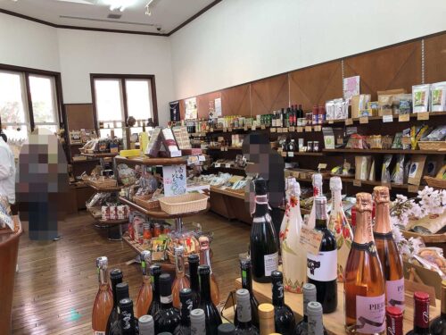 道の駅 よがんす白竜 特産品コーナー