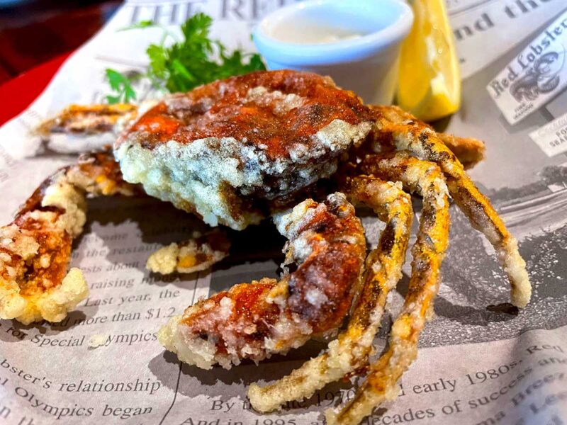 レッドロブスター沖縄北谷店 ソフトシェルクラブ