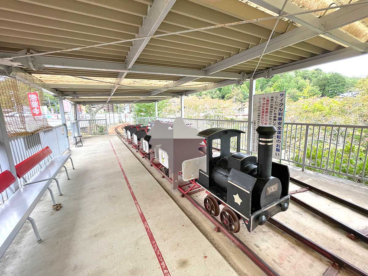 土師ダムでサイクル列車～広島県安芸高田市八千代町