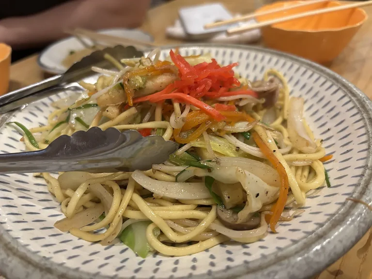 ふくよかぁ～で注文した焼きそば