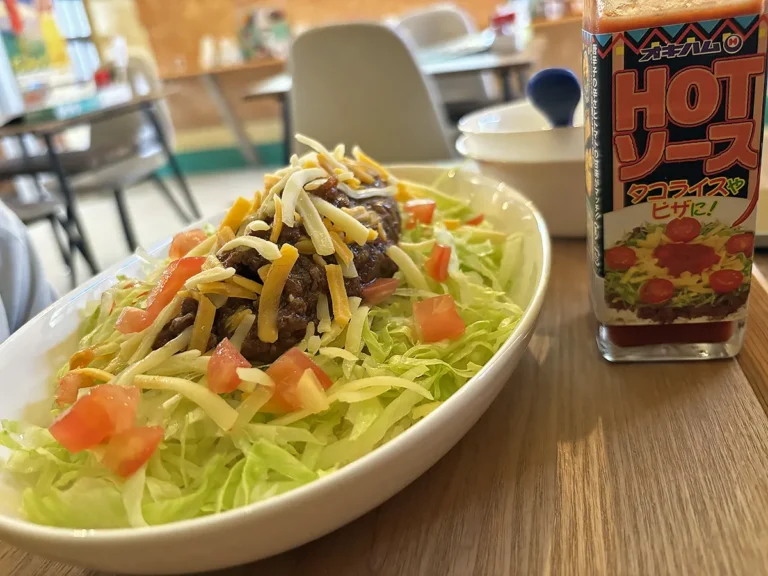 小浜島 てぃーだ食堂 タコライス