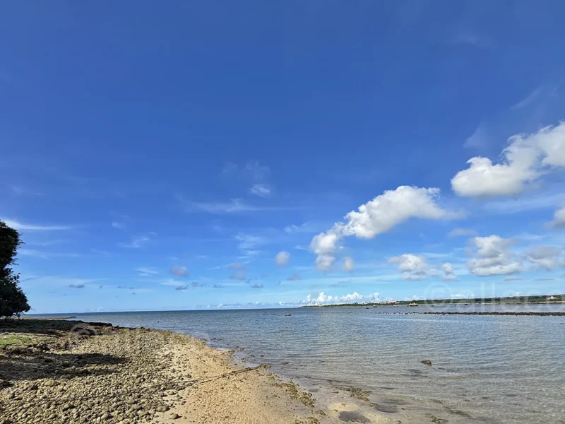 サン・石垣の宿の近くに広がる海岸の景色