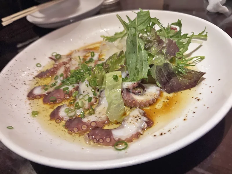 居酒屋 BROWN SUGARで食べた島タコを使った料理